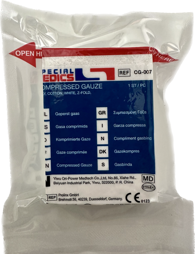 Compressed Gauze Z-Fold | LEVELFOUR B2C